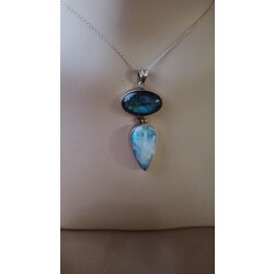 Labrodorit & Moonstone Necklace