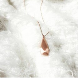 Prizma Rose Gold Büyük Kolye