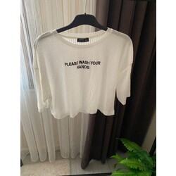BEYAZ İNCE CROP 