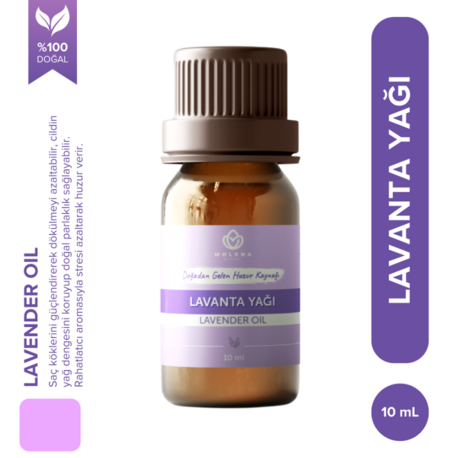 Lavanta Uçucu Yağı 10 ml %100 Saf ve Doğal (Lavender Essential Oil)