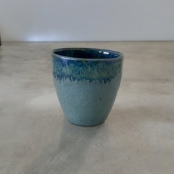 Yeşil Luna Stoneware Kupa