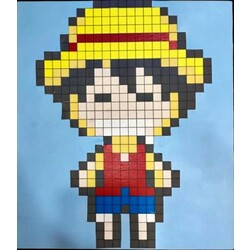Çocuklar İçin Mozaik Kit- Luffy