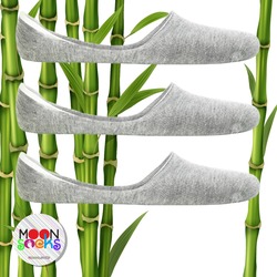 Bambu Babet Çorap  Gri 3'lü Paket