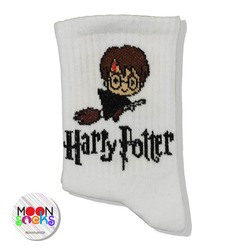 Harry Potter Uçan Süpürge Soket Çorap