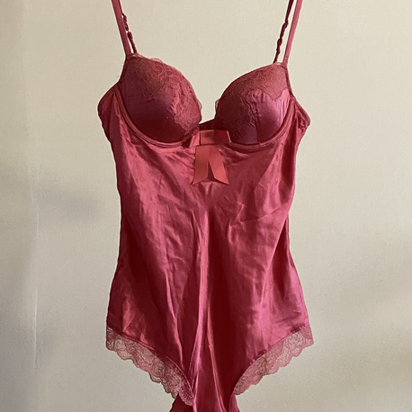 Vintage Victoria’s Secret Silk Bustier
