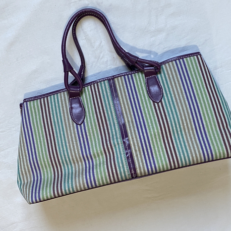 Vintage Striped Multicolour Bag