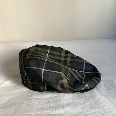 Vintage Burberry Tartan Beret 