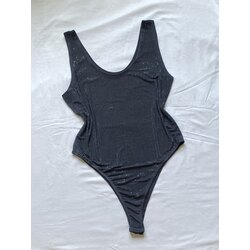 Vintage Rhinestone Mesh Body