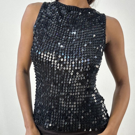 Vintage Sequin Top