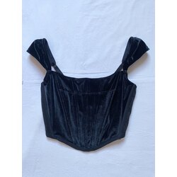 Vintage Victoria’s Secret Velvet Bustier