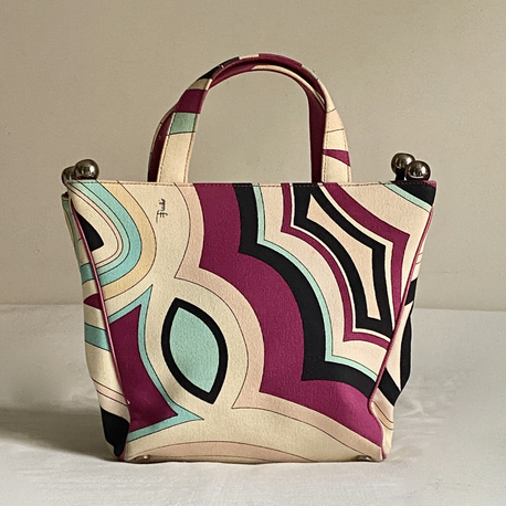 Vintage Emilio Pucci Canvas Handbag