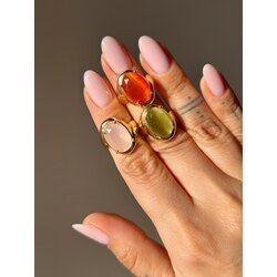 Kristal Vintage Yüzük