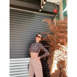Yılan Desenli Crop