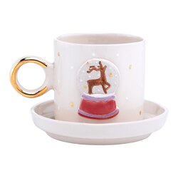 Mori® Snow Globe Türk Kahvesi Fincanı