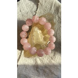 Madagaskar Pembe Kuvars 16mm