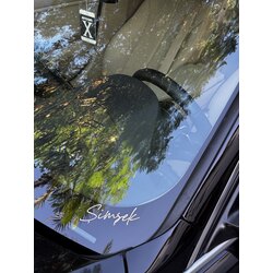 Ön cam el yazısı Sticker