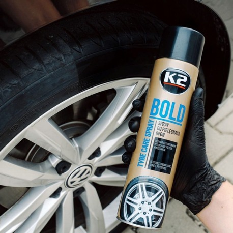 K2 Bold Lastik Parlatıcı ve Koruyucu Sprey 600 ml