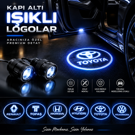 TOYOTA KAPI ALTI LOGO