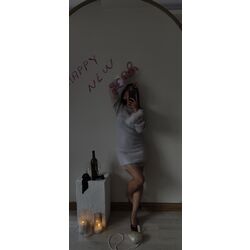 OTRİŞ DETAYLI BEYAZ FİLE ELBİSE