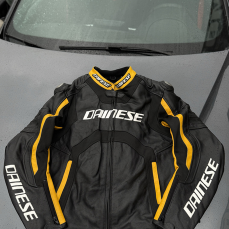 Dainese Hakiki Dana Derisi Hörgüçlü Mont
