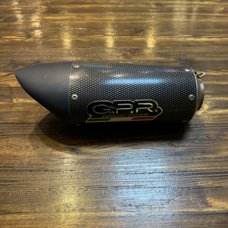 Gpr Tiburon Poppy Kuyruk Altı Orjinal Egzoz /53 mm Giriş