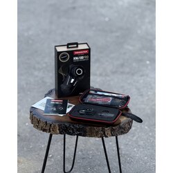 KNMASTER KN6100PRO 3. NESİL BLUETOOTH INTERCOM ( KARBON )