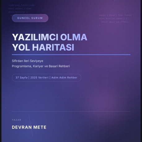 “Yazılıma Başlayanlar İçin PDF Rehber”