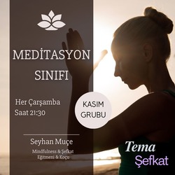 Kasım Ayı Meditasyon Sınıfı