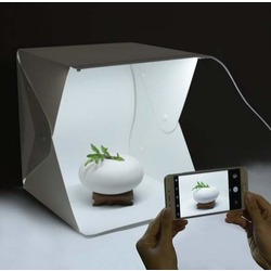 Ürün Çekim Çadırı Mini Fon Fotoğraf Stüdyosu Ledli Işık Perdesi