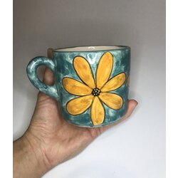 Papatya Mug - Sarı