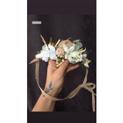 Naturel beyaz taç