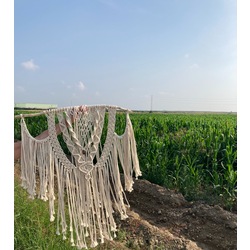 Makrome Duvar Süsü - Macrame Wall Decoration