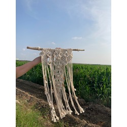 Makrome Duvar Süsü - Macrame Wall Decoration