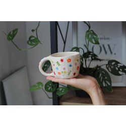 Flower mug (ön sipariş)