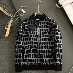 PRADA PATTERNED JACKET 


