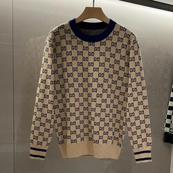 Gucci GG İnterlaced Jacquard Sweater

