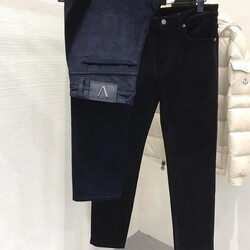 Versace Ribbet Velvet Trousers