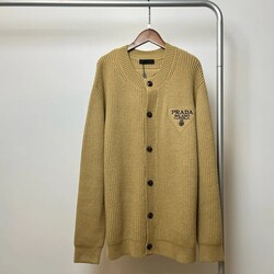 Prada Cashgora Knitted Cardigan