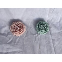 %100 doğal soya wax  şakayık model mum 