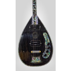 mi 102 - Elektro Bağlama Siyah Lesli Özellikli
