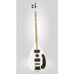 mi 101 - Elektro Bağlama Beyaz Lesli