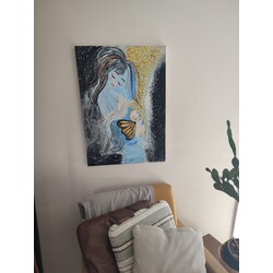 50cmx70cm yağlıboya tablo en uygun fiyata