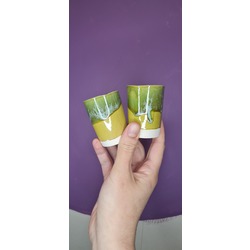 Kiwi shot bardağı 2'li