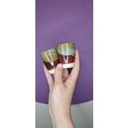 Ceviz shot bardağı 2'li