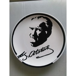 30cm çini Atatürk tabak