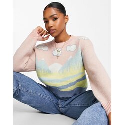 Stradivarius Manzara Desen Kazak