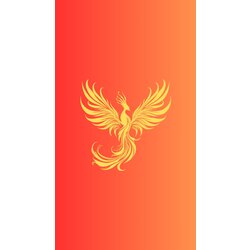 Anka Kuşu Temalı Telefon Duvar Kağıdı