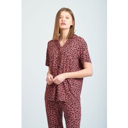 Desenli Pijama Takımı