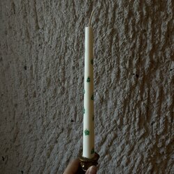 Yılbaşı ağacı spiral mum