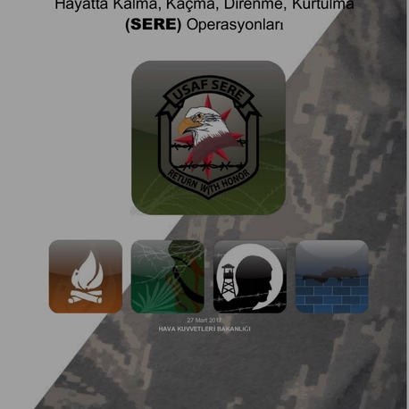 ABD Hava Kuvvetleri SERE El Kitabı (AF 10-644) - Tam Çeviri (652 Sayfa PDF)